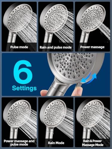 Cobbe Filtered Shower Head with Handheld - Filters Over 99% Of Chlorine