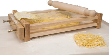 Eppicotispai "Chitarra" Pasta Cutter with 32cm/12.5-Inch Rolling Pin