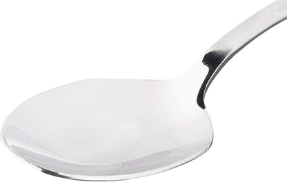 Mercer Culinary 18-8 Stainless Steel Plating Solid Spoon, 7-7/8 Inch,Silver