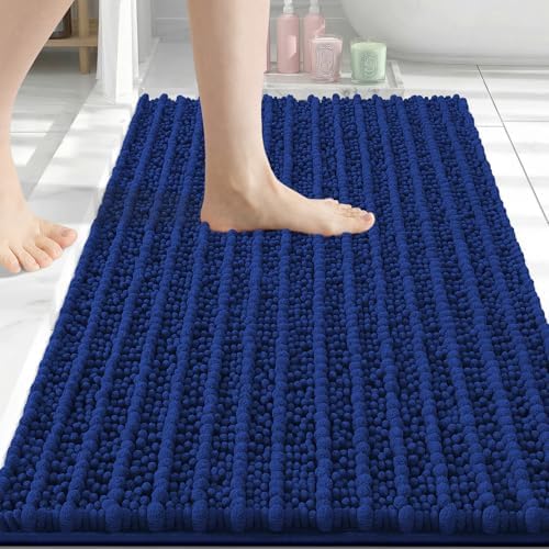 Arotive Bathroom Rugs Mat 30x20, Soft Absorbent Chenille Shaggy Bath Mat