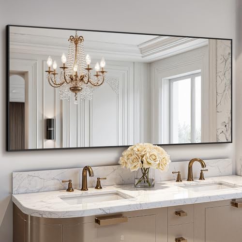 Bathroom Vanity Mirror for Wall, 60"x30" Bathroom Mirror for Over Sink