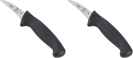 Mercer Culinary M22102 Millennia Black Handle, 2.5-Inch, Peeling/Tourne Knife (Pack of 2)