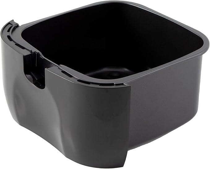 Nuwave 3QT Brio Replacement Base Tray & Fry Pan Basket – Compatible with NuWave 3QT Brio Model 36001 & 36011,Black