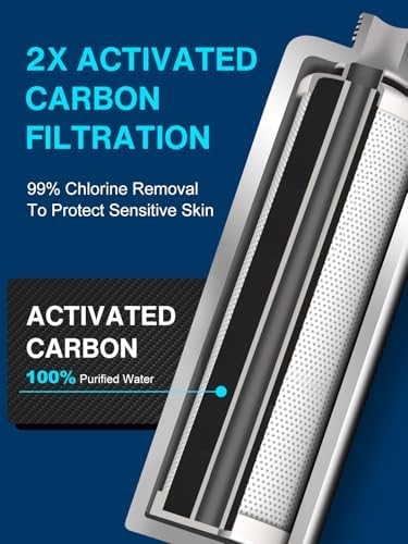 Cobbe Filtered Shower Head with Handheld - Filters Over 99% Of Chlorine