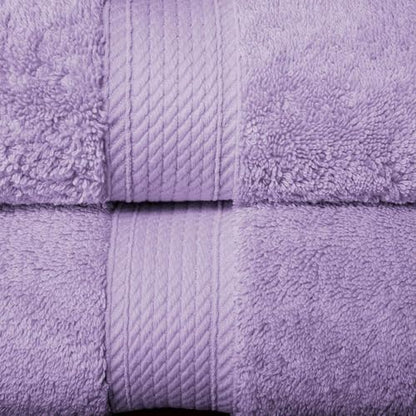 Superior Egyptian Cotton Ultra Plush & Absorbent, 10 Piece Set, Purple