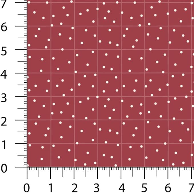 Valentine Patchwork Fabric Panel 100x155 cm – 100% Cotton Satin, 6 Coordinated Heart, Love Script, Dot & Stripe Prints on One Continuous Sheet (Love Story, 6pcs 50x50cm)