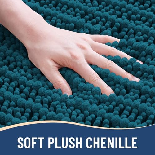 Arotive Bathroom Rugs Mat 70x24, Soft Absorbent Chenille Shaggy Bath Mat