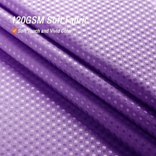 Gibelle Purple Ombre Fabric Shower Curtain for Bath Decor, 72 x 72