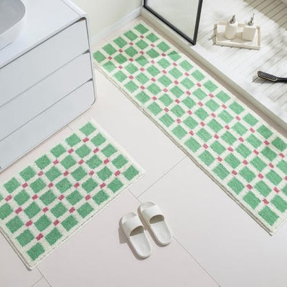 GIB Bathroom Runner Rug 47"x16", Soft Absorbent Long Bath Mat for Bathroom