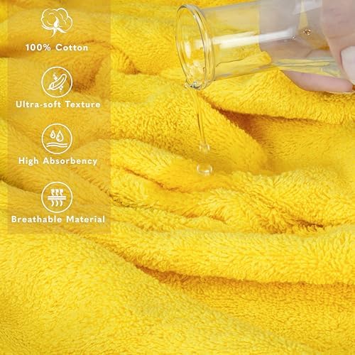 American Soft Linen 100% Cotton Luxury Turkish Towels, 40x80 XL Bath Sheet