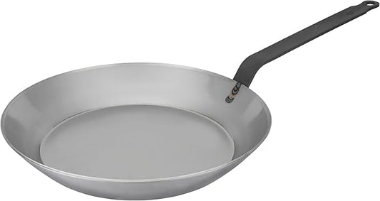 Matfer Bourgeat Black Carbon Steel Frying Pan, 11 5/8"