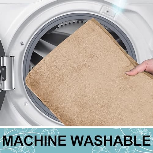 Smiry Memory Foam Bath Mat 47x24, Extra Soft and Absorbent Bathroom Rugs