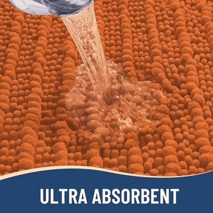 Arotive Bathroom Rugs Mat 30x17, Soft Absorbent Chenille Shaggy Bath Mat