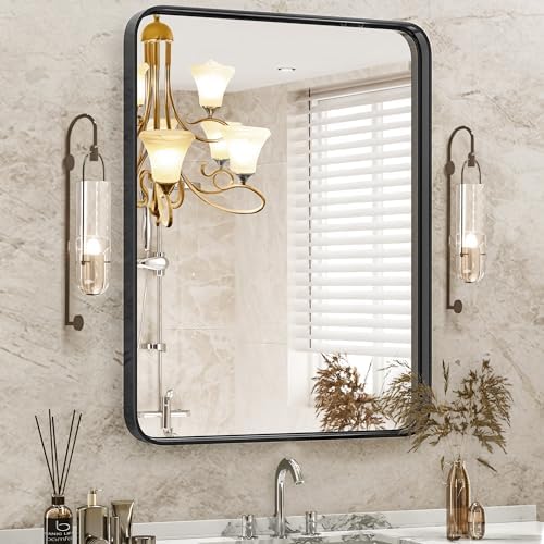 Sweetcrispy Bathroom Mirror, Vanity Mirror for Wall, 24x36 Inch