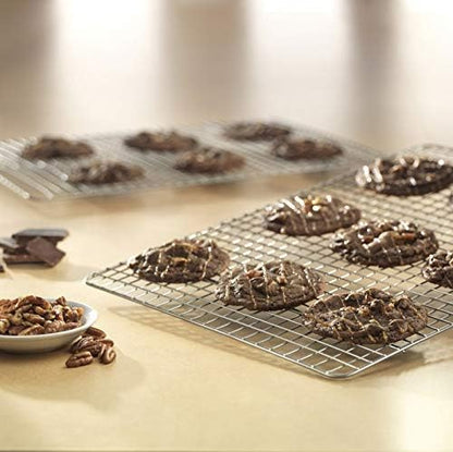 USA Pan Nonstick Quarter Sheet Cooling Racks, Set of 2