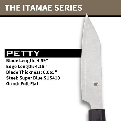 Spyderco Murray Carter Premium Kitchen Knives - Highly Refined Signature Japanese Knives for Culinary Professionals