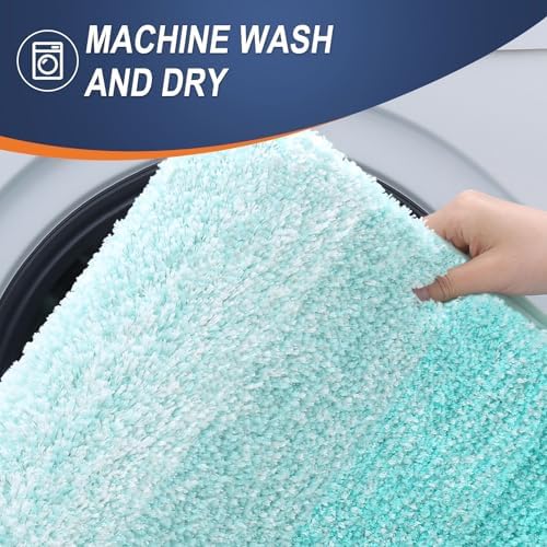 OLANLY Bathroom Runner Rug 70x24, Extra Soft Absorbent Microfiber Bath Rugs