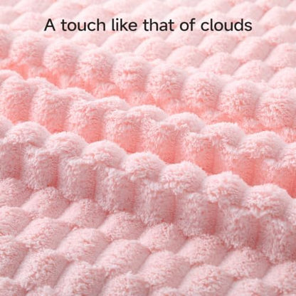 REDKISS Pink Microfiber Bath Towels Lagre, 30"x60" Super Absorbent Towels