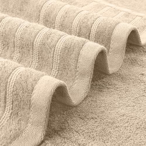 Avalon Towels Bath Towels Set of 4, Size 30 x 60 Inches