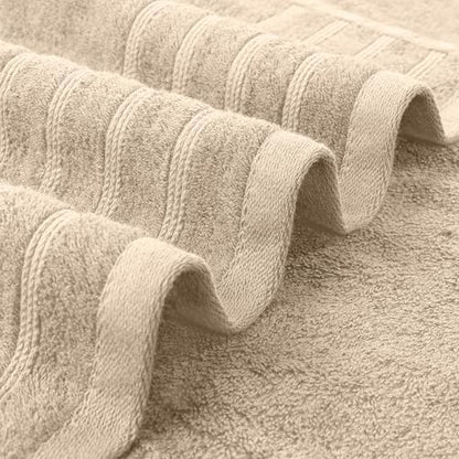 Avalon Towels Bath Towels Set of 4, Size 30 x 60 Inches