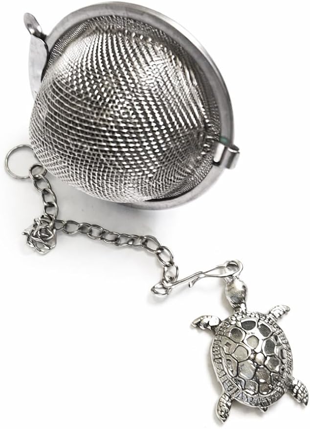 Turtle Theme Home Decor Tea Infuser for Loose Tea Brewing - Fun Retirement Gift