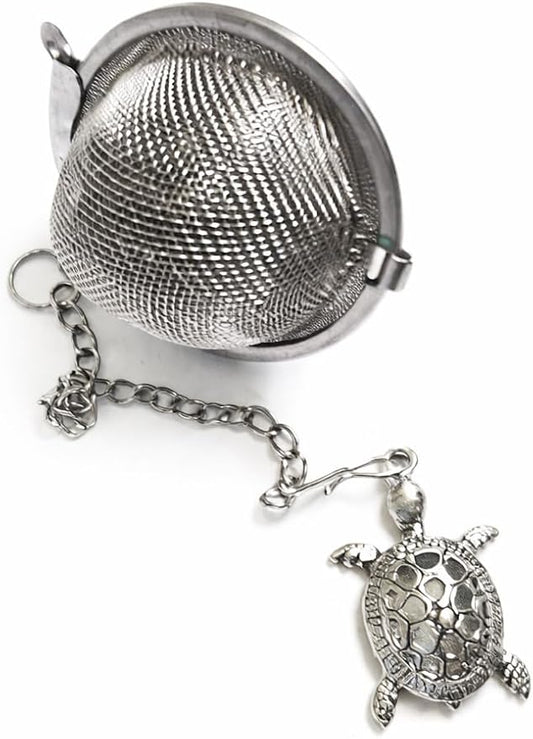 Turtle Theme Home Decor Tea Infuser for Loose Tea Brewing - Fun Retirement Gift