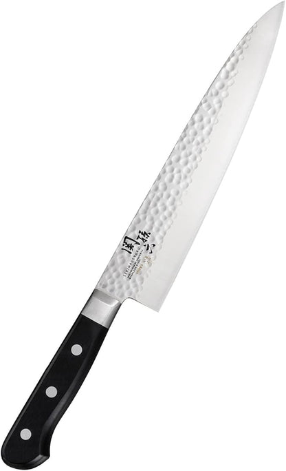 Kai Corporation AB5460 Kaijiri Gyutou Knife, Imayo Hammered 8.3 inches (210 mm), Made in Japan