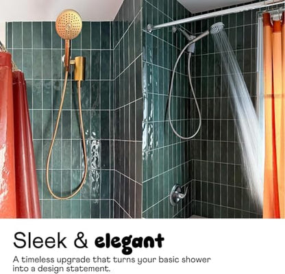sproos! - Handheld Showerhead, High Performance Filtration, Black