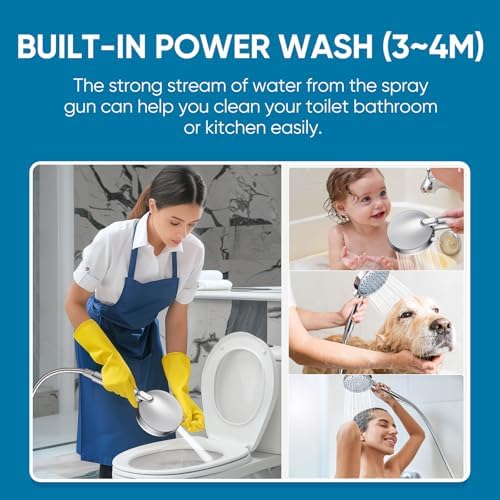 Cobbe Filtered Shower Head with Handheld, Water Softener for Hard Water