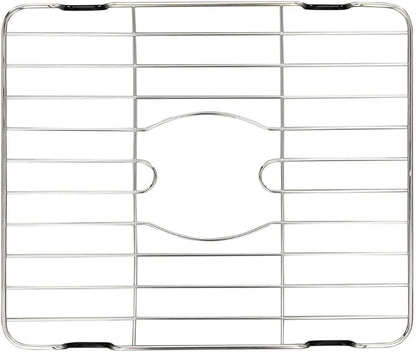 Better Houseware Sink Protectors for Kitchen Sink, Rust-Resistant Scratch-Preventing Stainless Steel Sink Protector Grid, Non-Slip Kitchen Sink Rack for Washing, 16 x 12 x 1 Inch