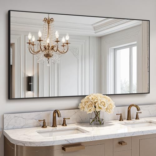 Bathroom Vanity Mirror for Wall, 55"x30" Bathroom Mirror for Over Sink