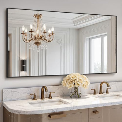 Bathroom Vanity Mirror for Wall, 55"x30" Bathroom Mirror for Over Sink