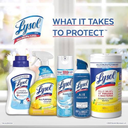 LYSOL Foaming Bathroom Cleaner & Disinfectant Spray, Mango Scent, 32 oz