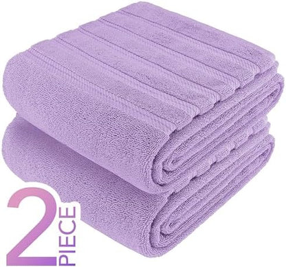 American Soft Linen 100% Cotton Luxury Turkish Towels, 2PC 35x70 Bath Sheet