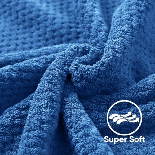 HOMEXCEL 4PK Bath Towel Set, 30x60 in, Absorbent Large Towels for Bathroom