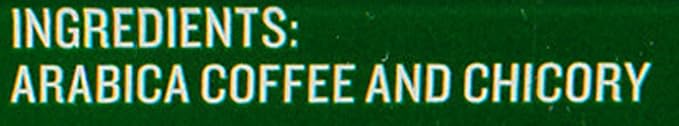 French Market Coffee & Chicory Decaffeinated Medium-Dark Roast Ground Coffee, 12oz Can (Pack of 2)