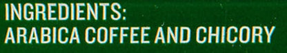 French Market Coffee & Chicory Decaffeinated Medium-Dark Roast Ground Coffee, 12oz Can (Pack of 2)