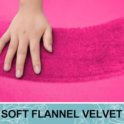 Smiry Memory Foam Toilet Rugs 24x20, Extra Soft Absorbent Bathroom Rugs