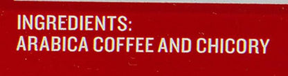 French Market Coffee & Chicory Dark Roast Ground Coffee,12oz Can,(Pack of 2)
