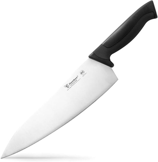 10-Inch Chef Knife, NSF Certified Razor-Sharp High Carbon Stainless Steel Blade – Ergonomic Color Coded Handle, Non-Slip Grip Kitchen Knife, DT-10 Series, Black