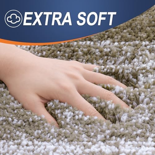 OLANLY Bathroom Runner Rug 44x24, Extra Soft Absorbent Microfiber Bath Rugs