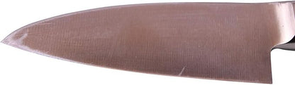TOSHU 105 mm (4.13 inch) Pointed Carving Knife, Manually Sharpened Japanese Kitchen Knife Produced Utilizing Japanese Sword-Making Techniques - Damascus Pattern
