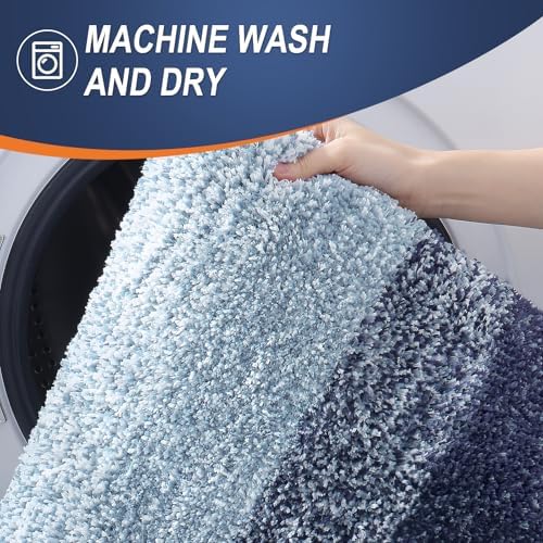 OLANLY Bathroom Rugs Mat 30x20, Extra Soft Absorbent Microfiber Bath Rugs