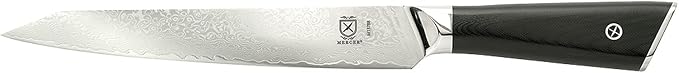 Mercer Culinary M13788 Premium Grade Super Steel, 8-Inch Slicer, G10 Handle
