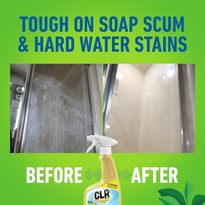 CLR Brands Brilliant Bath Foaming Bathroom Cleaner Spray, 26 oz (2 Pack)