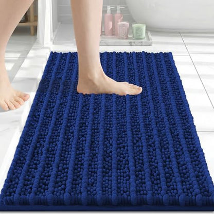 Arotive Bathroom Rugs Mat 24x16, Soft Absorbent Chenille Shaggy Bath Mat