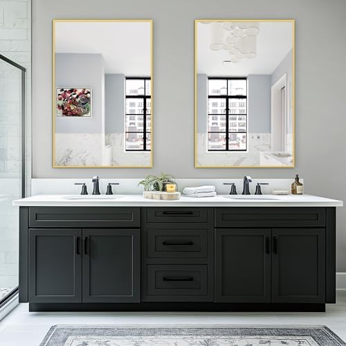 Bathroom Vanity Mirror for Wall 2Pack 36"x24" Bathroom Mirror for Over Sink