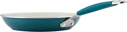 Rachael Ray Cucina Ceramic Nonstick Cookware Pots and Pans Set, 13-Piece, Marine Blue