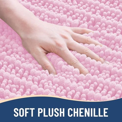 Arotive Bathroom Rugs Mat 70x24, Soft Absorbent Chenille Shaggy Bath Mat