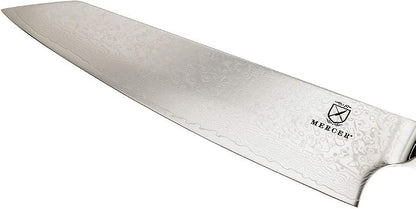 Mercer Culinary Premium Grade Super Steel, 8-Inch Chef's Knife, Ebony Wood Handle